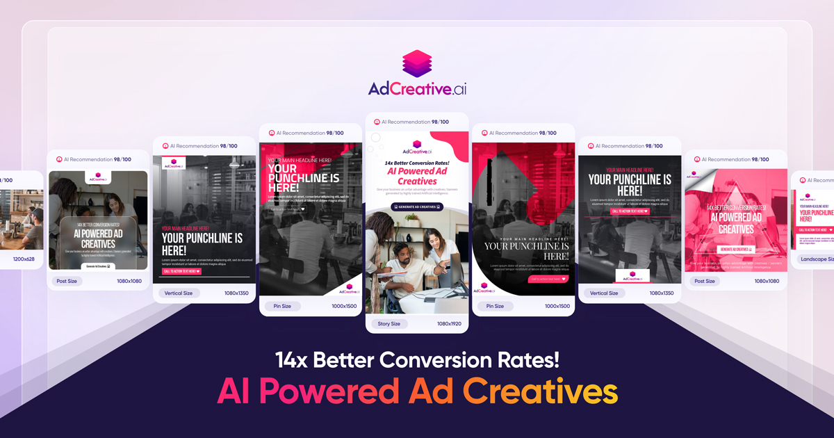 Adcreative.ai - KI Powered Ad Creative und Bannergenerator