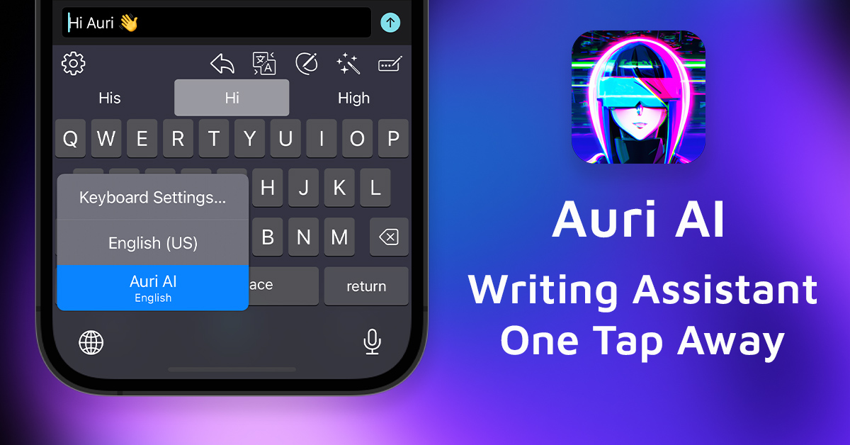 Auri.AI - AI Writing Assistant to Help You Write Faster and Smarter