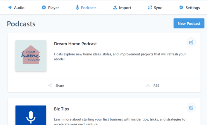 Blogcast - Text-to-speech tool for podcasts