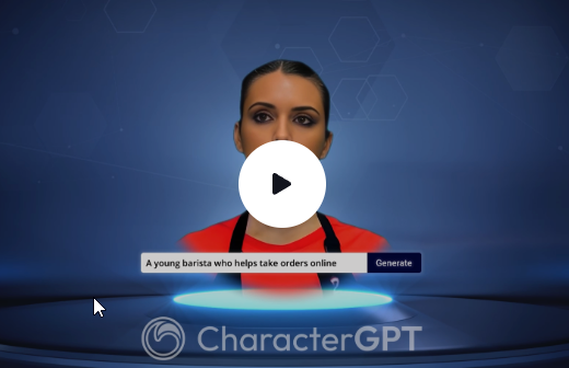 Charakter GPT - Generiert interaktive KI -Zeichen aus einer Beschreibung