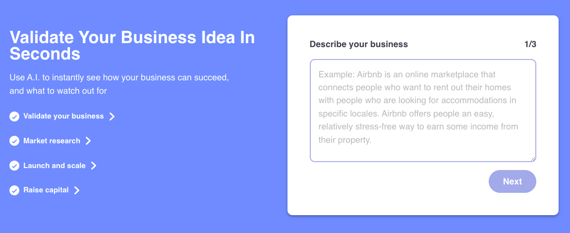 Dime A Dozen - A tool to validate business ideas