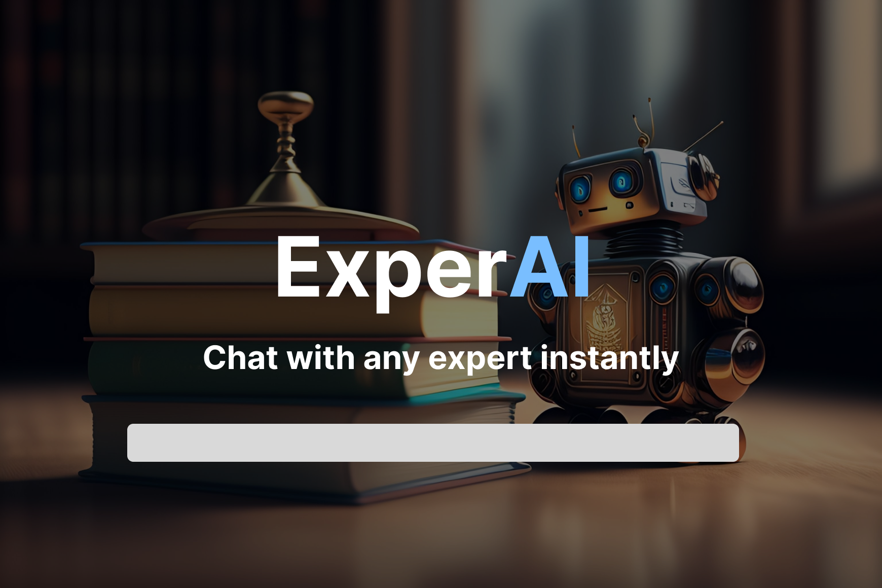 ExpertAI - Connects users with AI 