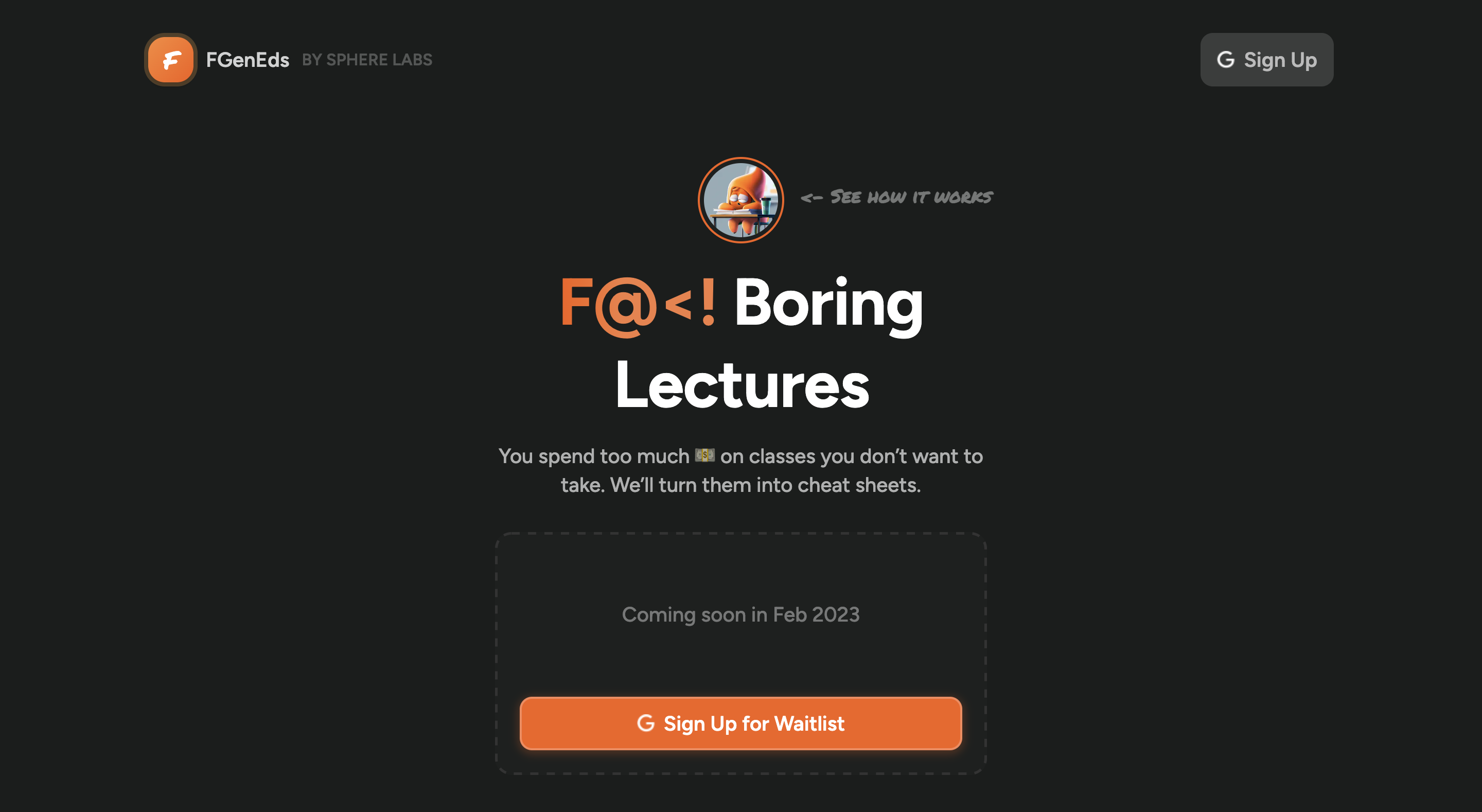 FGenEds - A tool to summarize lectures and educational materials