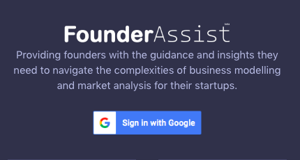 FounderAssist - A tool to create and customize business plans