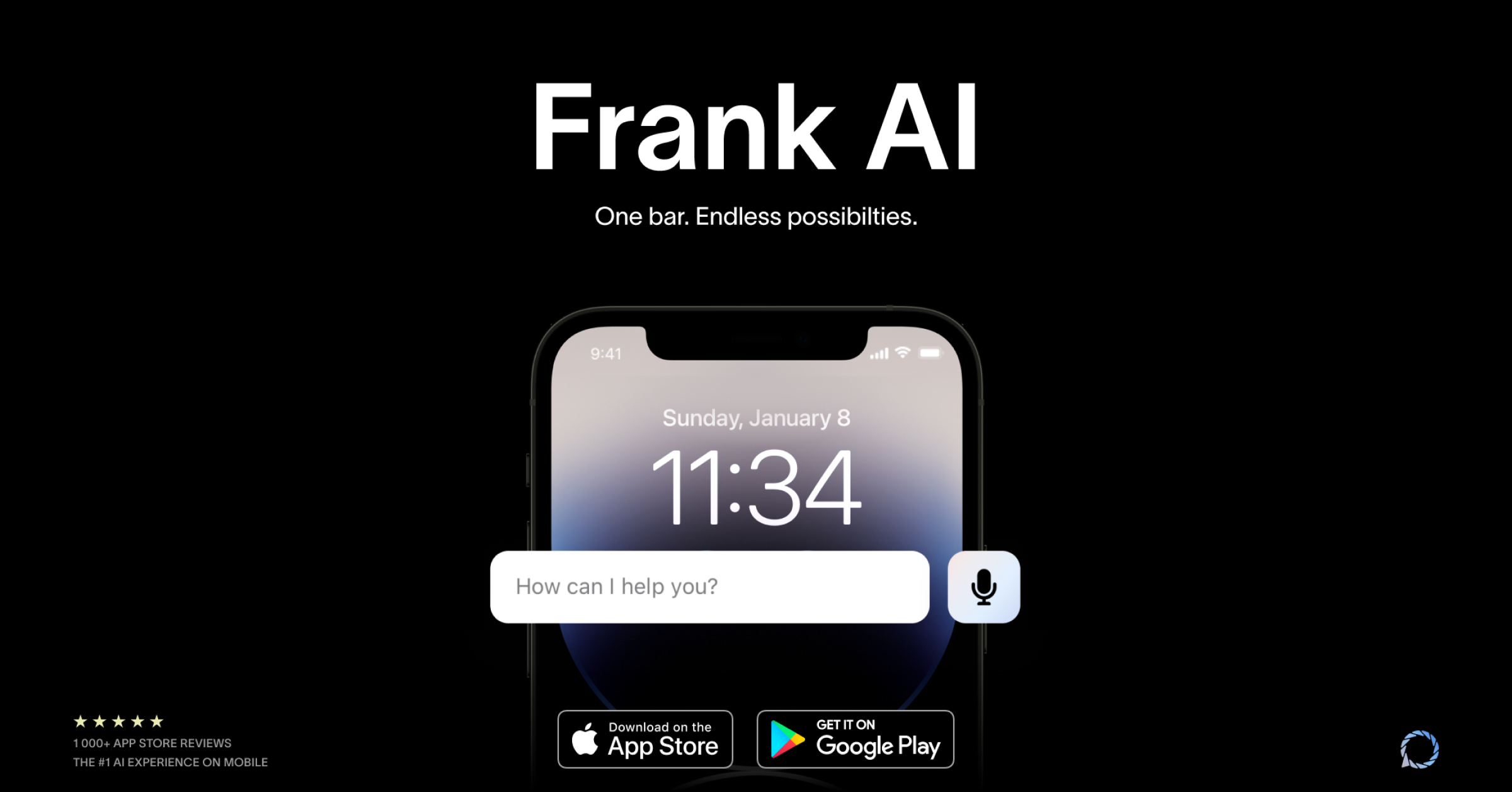 Frank AI - A chatbot assistant to find, write, summarize, and generate text