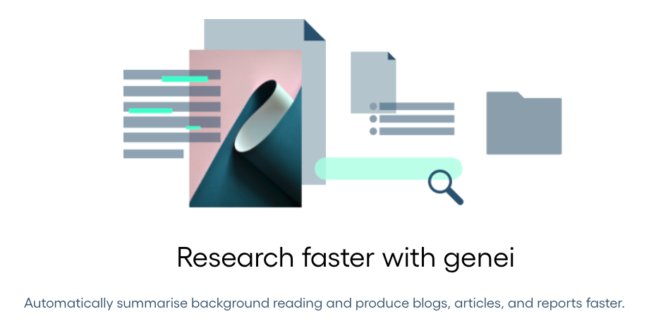 Genei - Genei es una herramienta para investigar y resumir