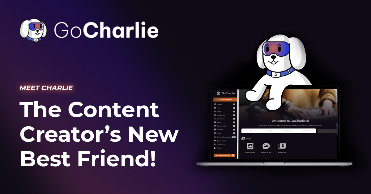 GoCharlie - An all-in-one content marketing tool