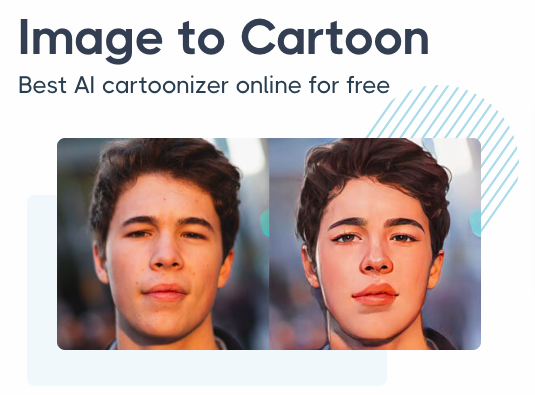ImageToCartoon - An online tool to convert images into cartoon avatars
