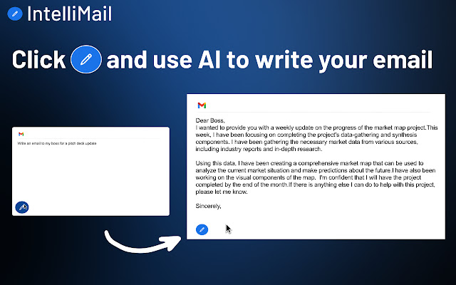 IntelliMail - Email writing assistant