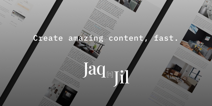 Jaq n Jil - AI-powered writing assistant to quickly create content