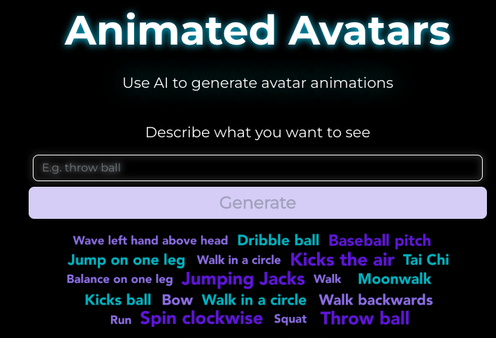 Krikey AI - A tool for avatar animation with public galleries, SDKs, AI assets, and more