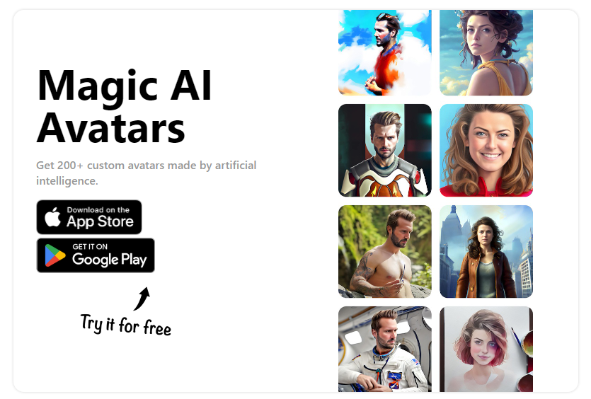 Magic AI Avatars - AI Avatar / Profile Pic Generator