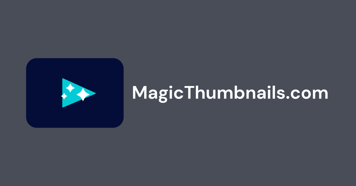 Magic Thumbnails - Generate custom YouTube thumbnails