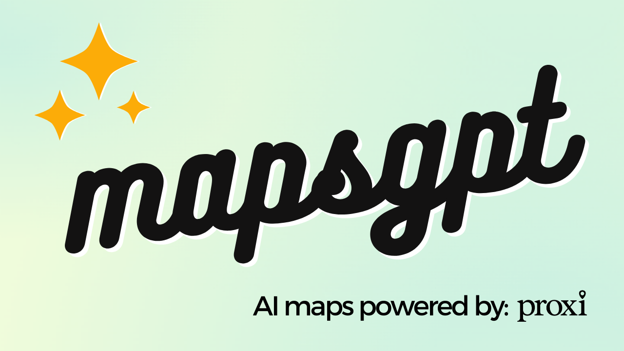 Mapsgpt - hilft den Benutzern, interessante Orte in ihrer Nähe schnell zu finden und zu erkunden