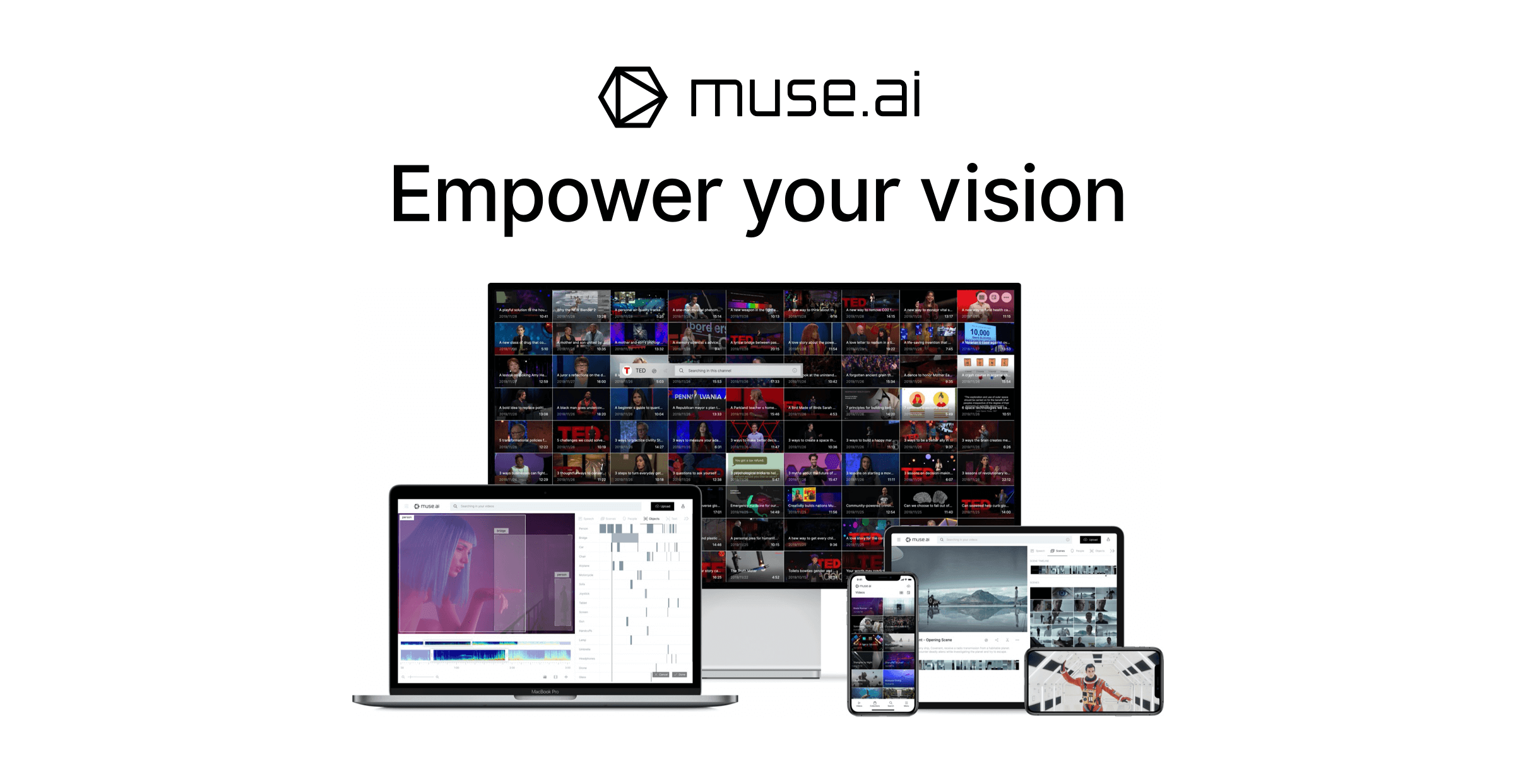 Muse AI-All-In-One Video Hosting предоставляет воспроизведение 4K, аналитику и поиск искусственного интеллекта