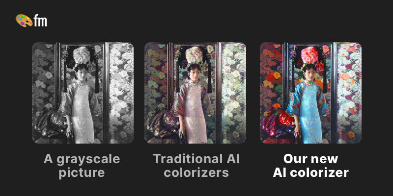 Palette - Use AI to colorize black and white photos