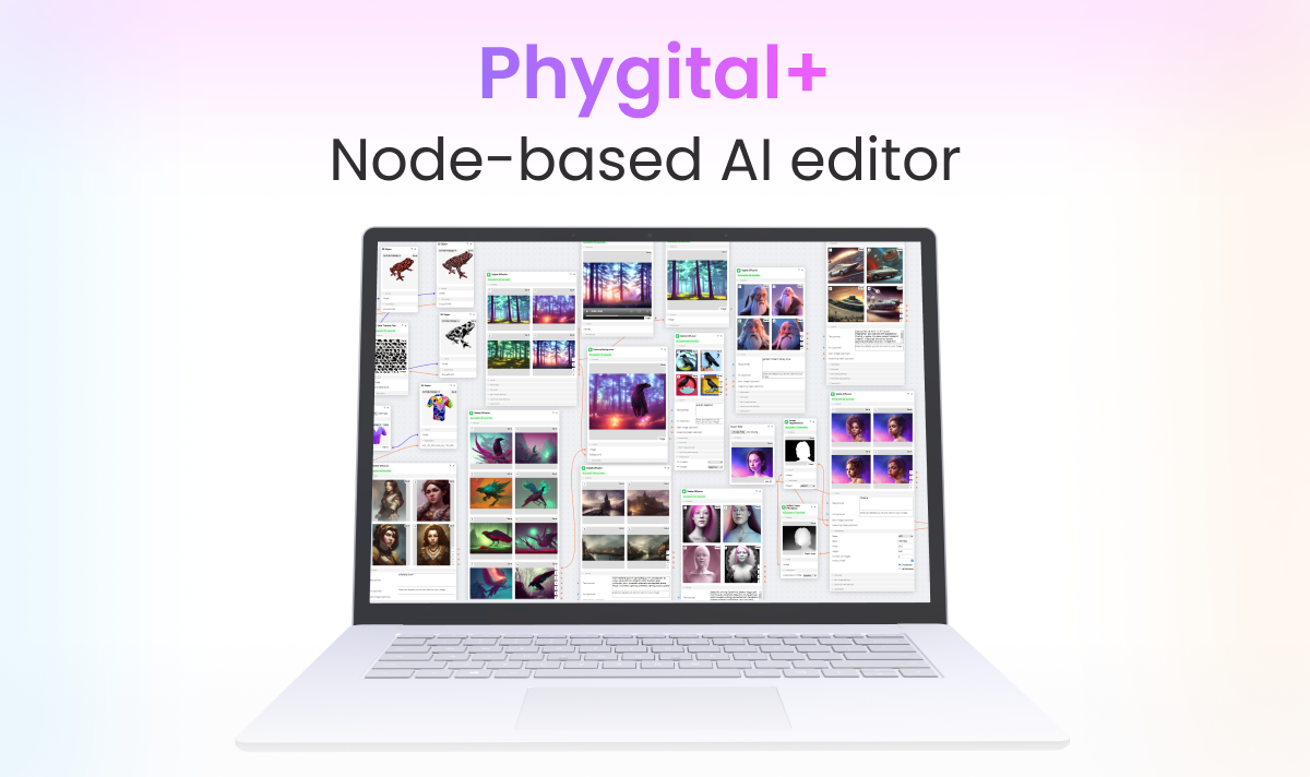 Phygital+ - A suite of AR art generation and image improvement tools
