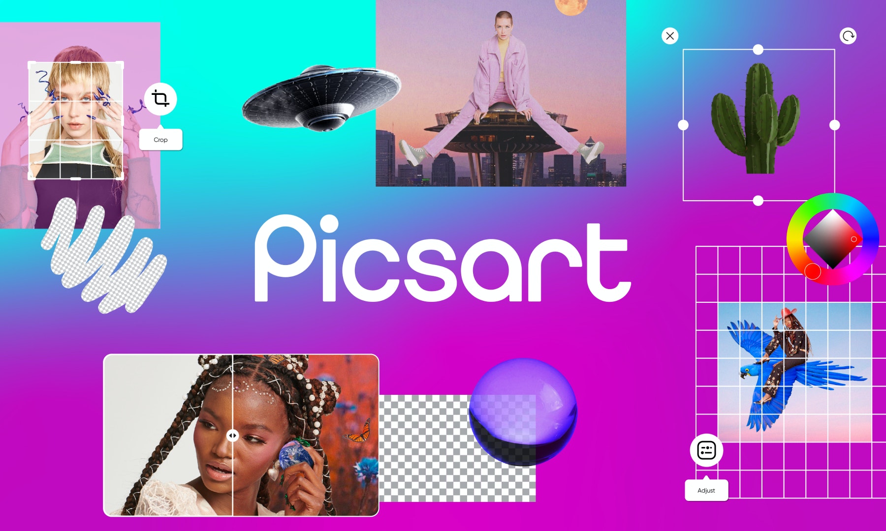 Picsart - Outils AI pour les créateurs pour concevoir, modifier, dessiner et partager du contenu photo et vidéo