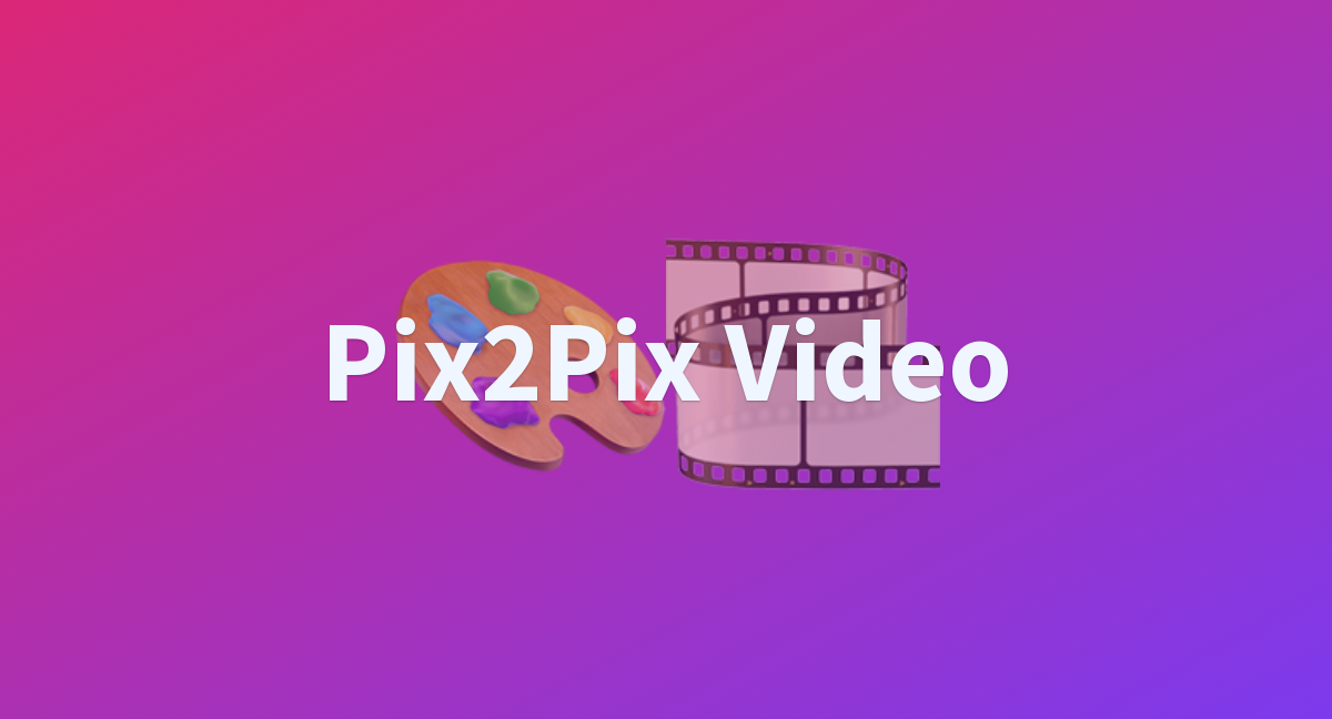 Pix2Pix Video - Let's you change a video with text prompts
