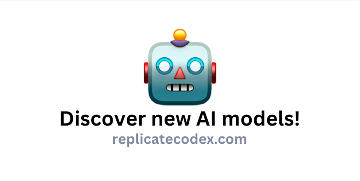 Replikate Codex - Ein Werkzeug zum Suchen und Vergleichen der KI -Modelle