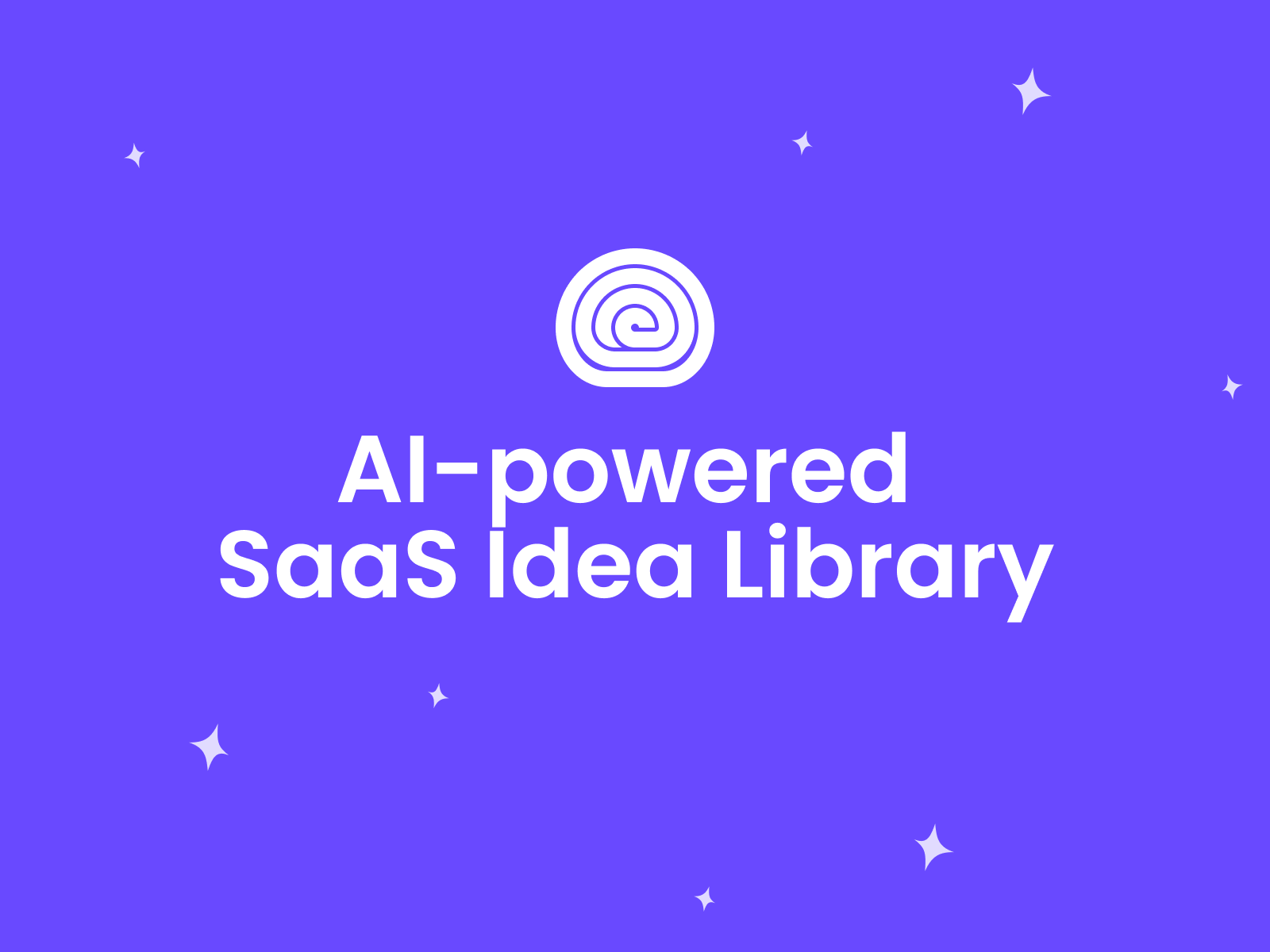 SaaS Library - Discover 100+ unique SaaS ideas that can be built with AI