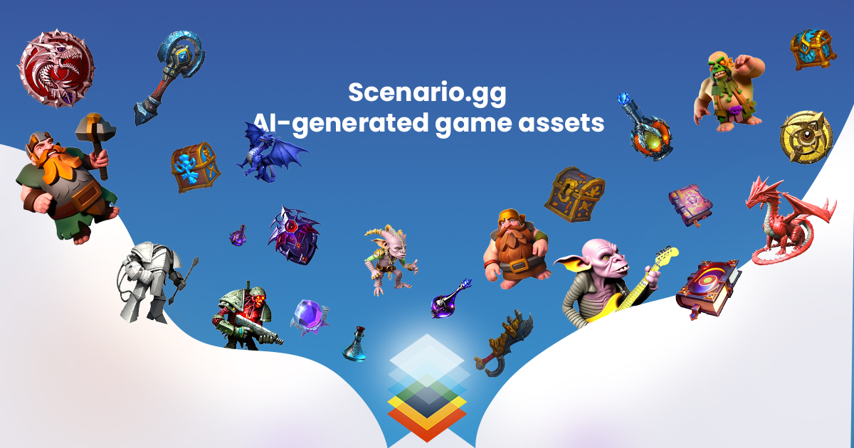 Scenario - AI-generated gaming assets