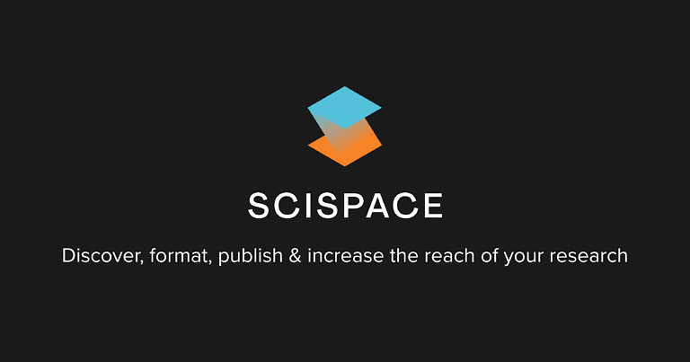 Scispace nach TypeSet - Entdecken, erstellen und veröffentlichen Sie Ihr Forschungspapier