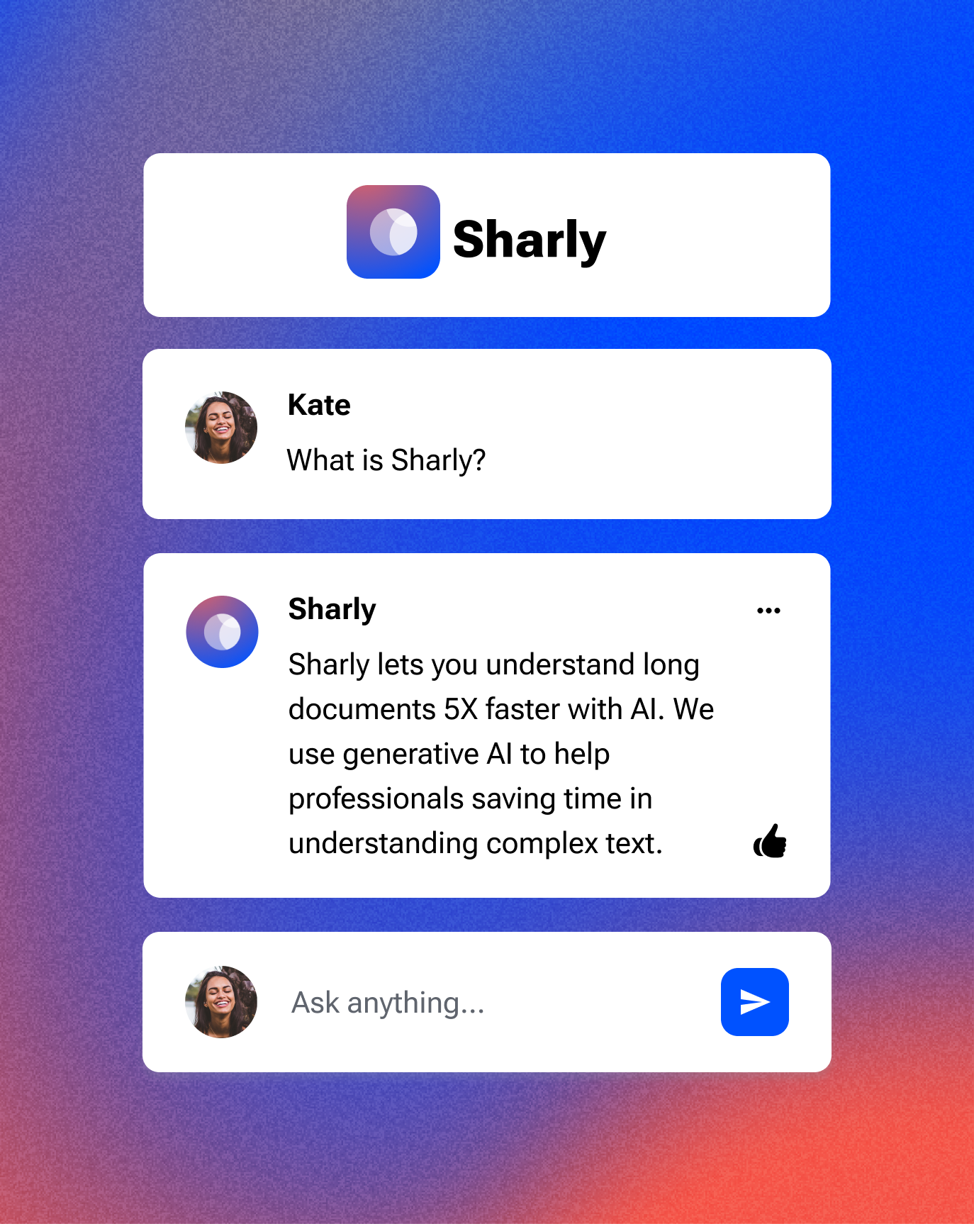 Sharly AI - A tool to simplify text documents