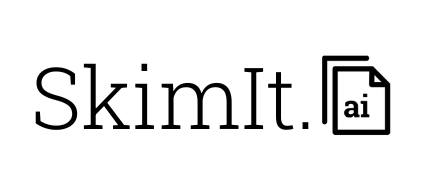 SkimIt.ai - Get an ai summary of any article delivered to your inbox