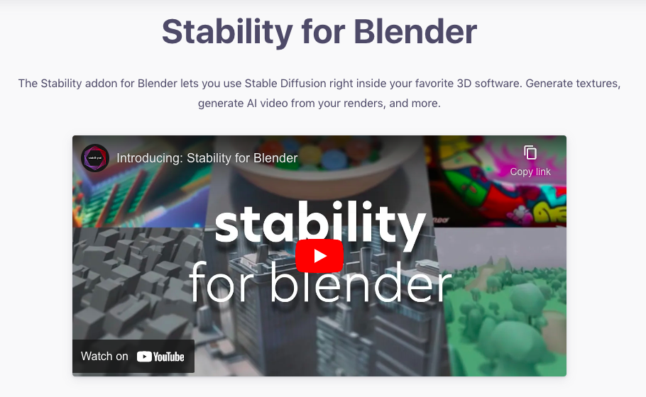 Stability for Blender - A stability addon for Blender software