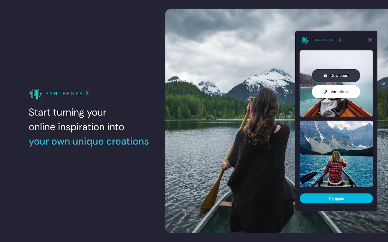 Synthesys X - Create your own versions of any image you find online