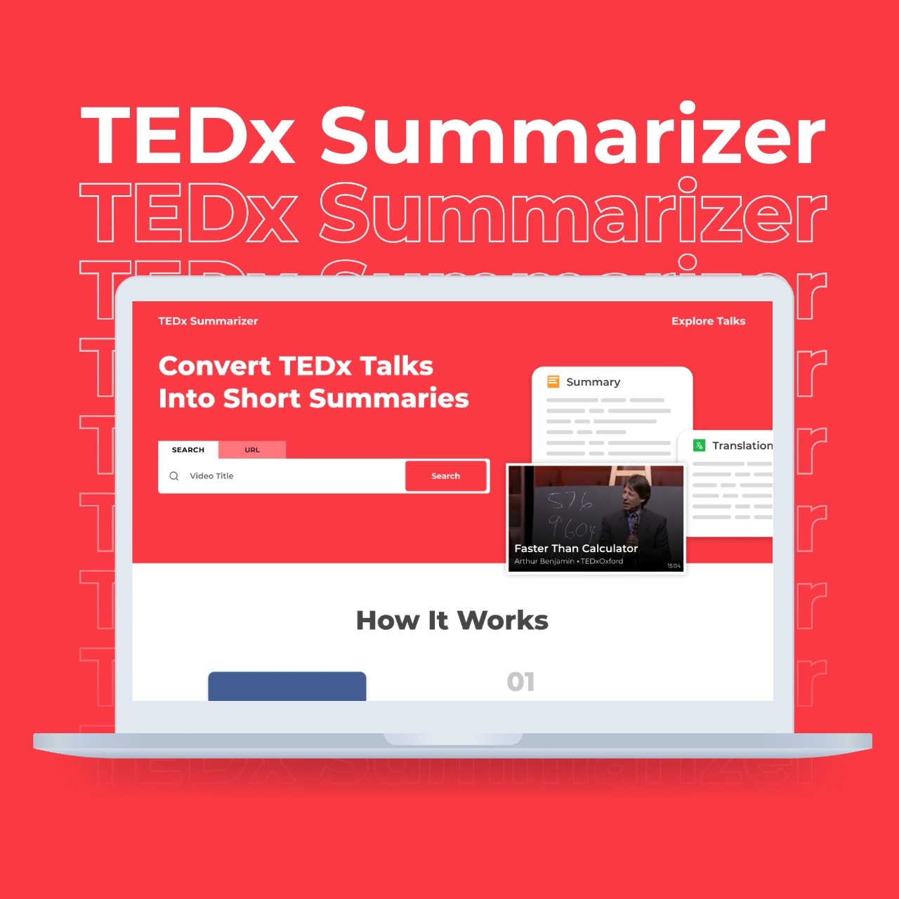 Ted Smrzr - Ted Talk Summariizer