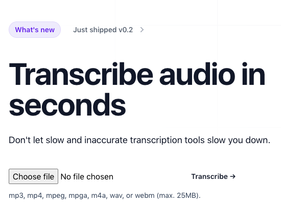 Transkribieren - A tool for audio transcriptions