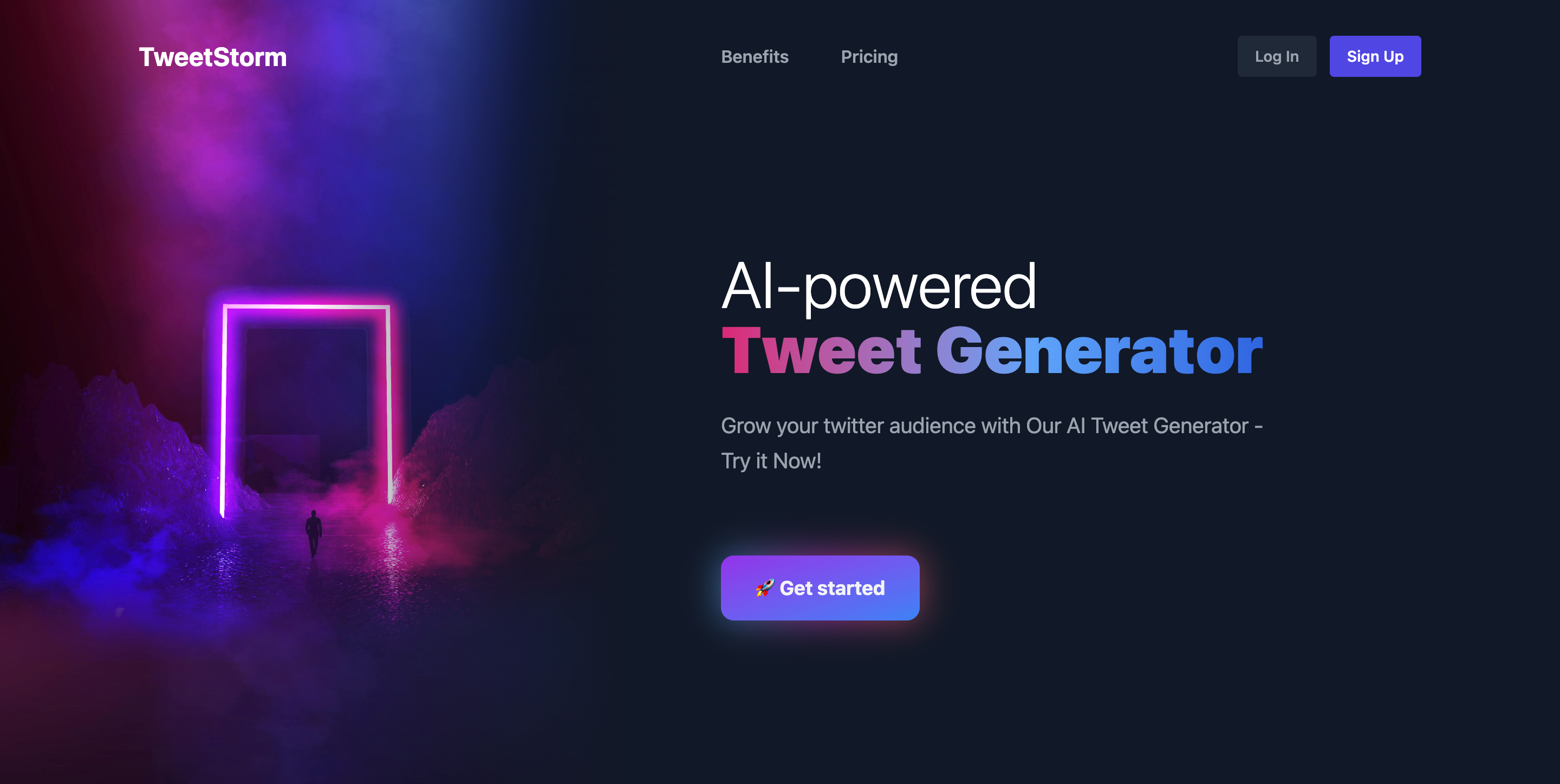 Tweetstorm.ai - инструмент для генерации твитов