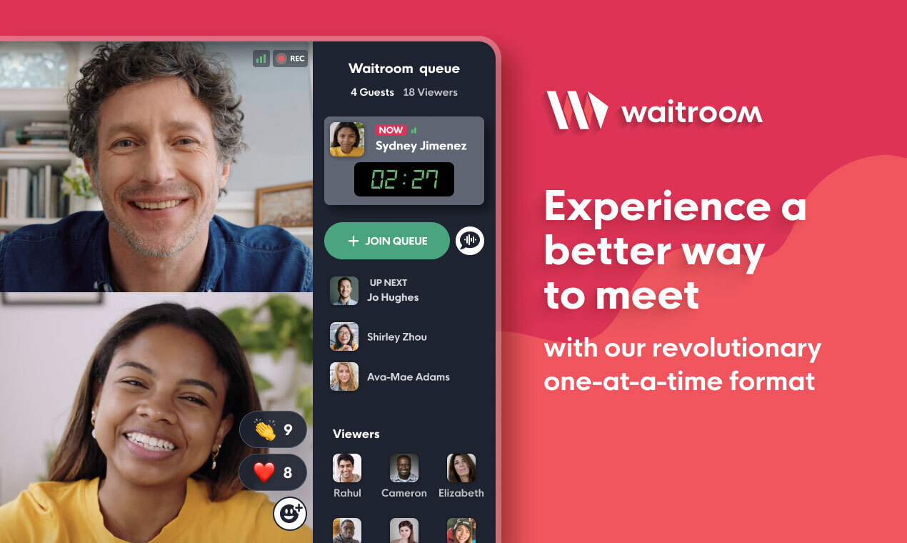 Waitroom - Ein Video -Meeting -Tool für Teams zur Zusammenarbeit