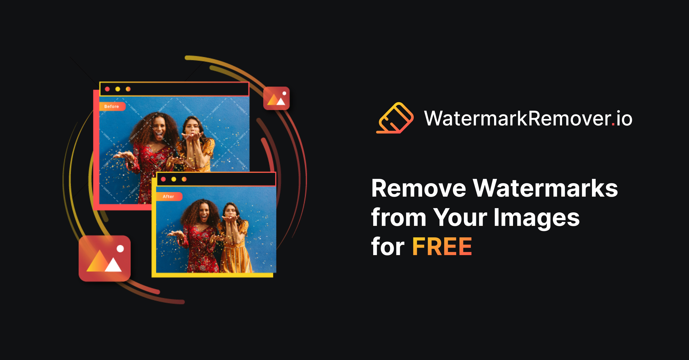 Watermark Remover - Use AI to remove watermarks from an image