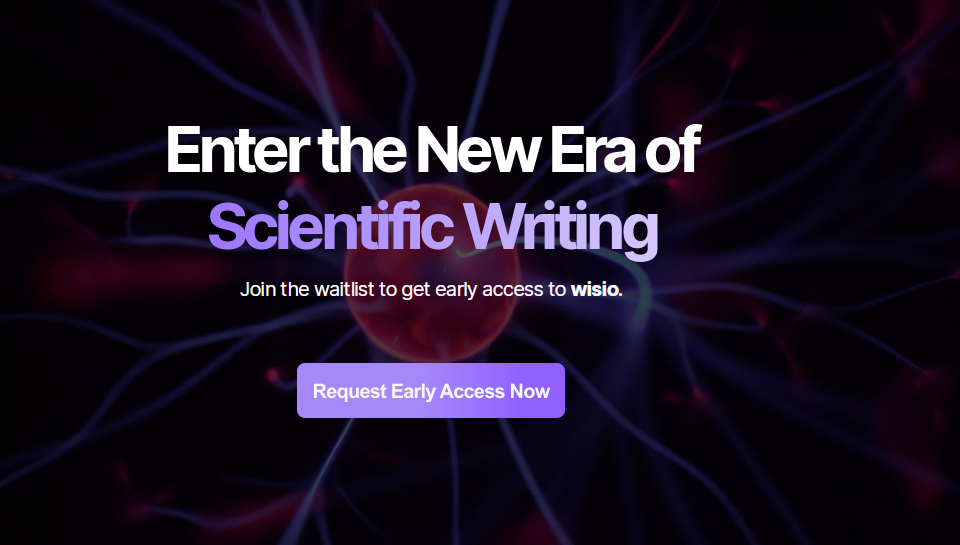 Wisio - A platform for scientific writing