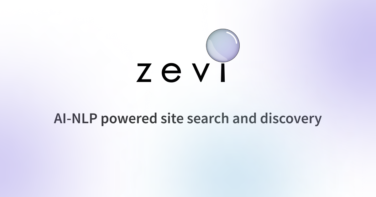 Zevi - A platform to create discovery solutions for Shopify stores
