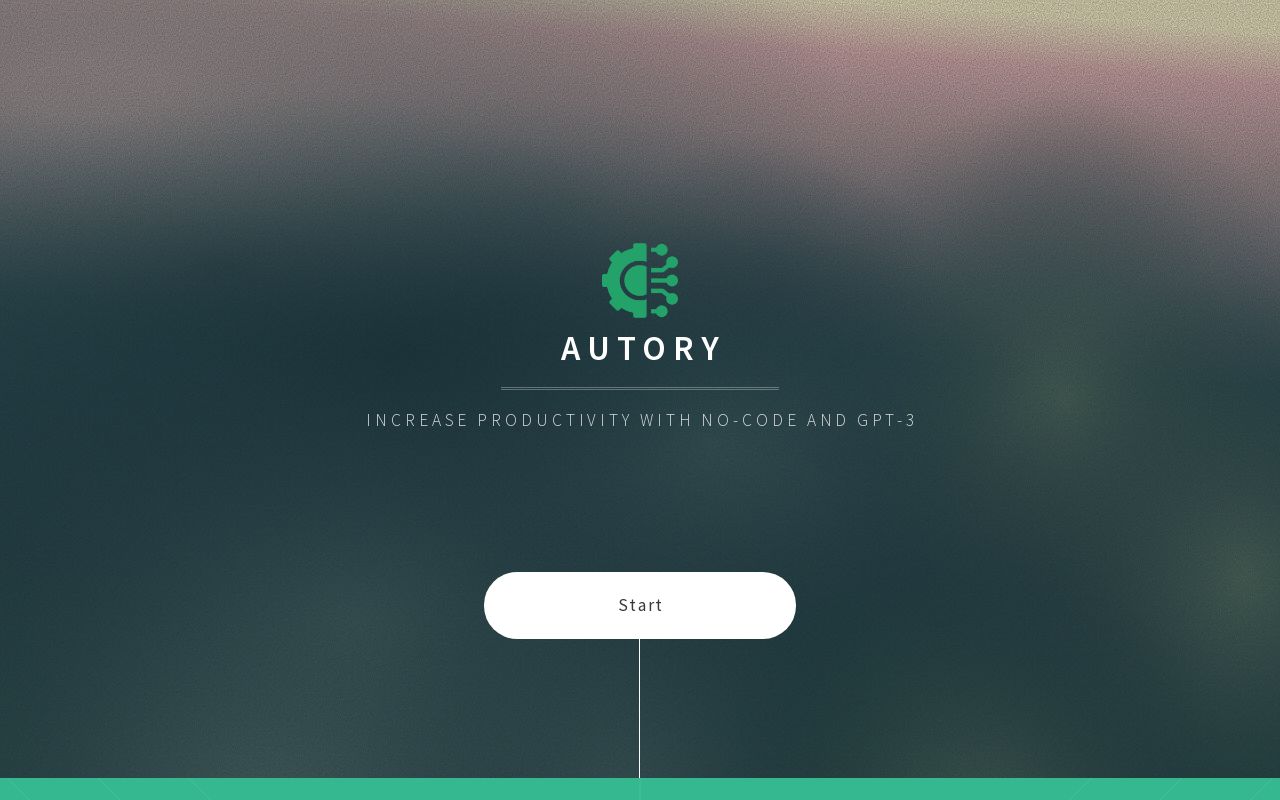 Autory - A tool to automate workflows with no-code