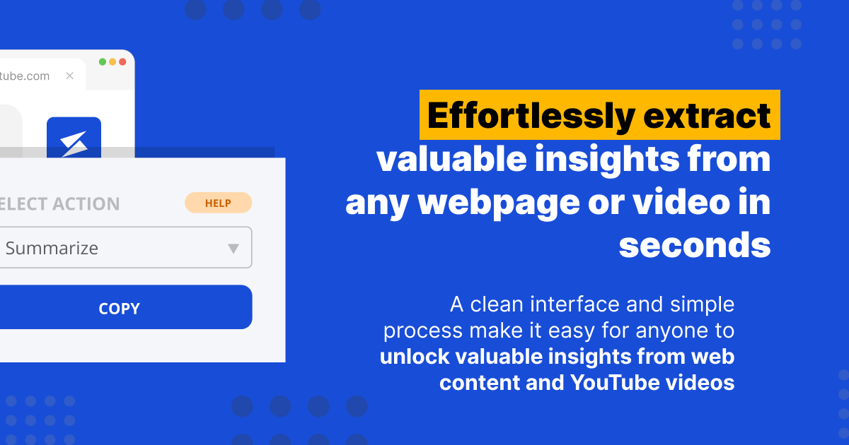 Flash Insights - A tool to summarize and get actionable insights from any online content