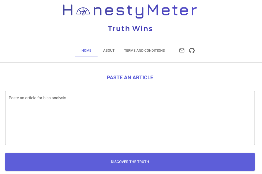 Honesty Meter - A tool to identify potential bias in writing with an objective score