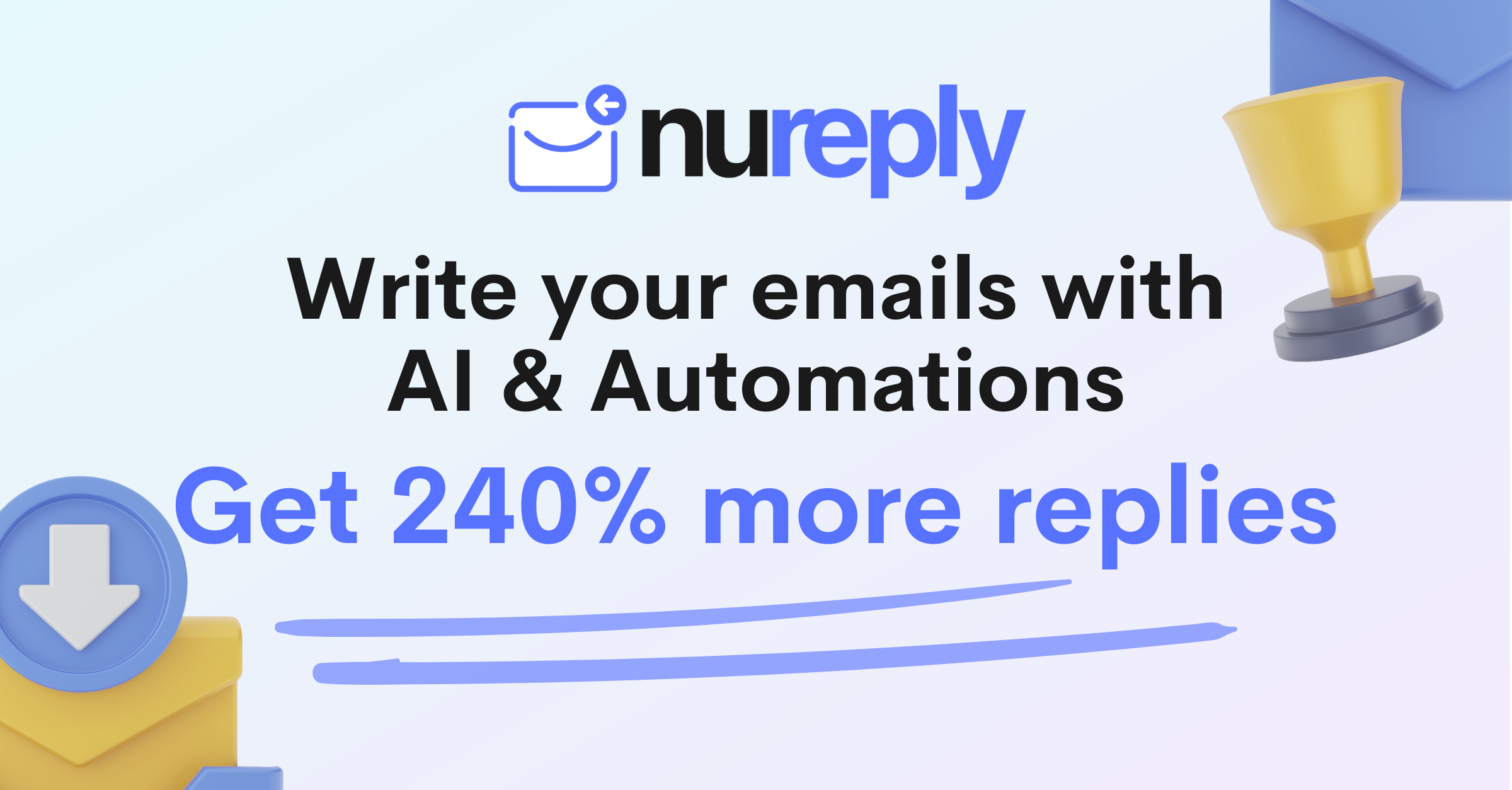 Nureply - une plate-forme pour automatiser les campagnes de courrier électronique à froid