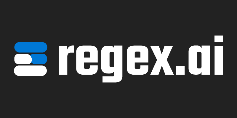 Regex.ai - инструмент для поиска соответствующих регулярных выражений