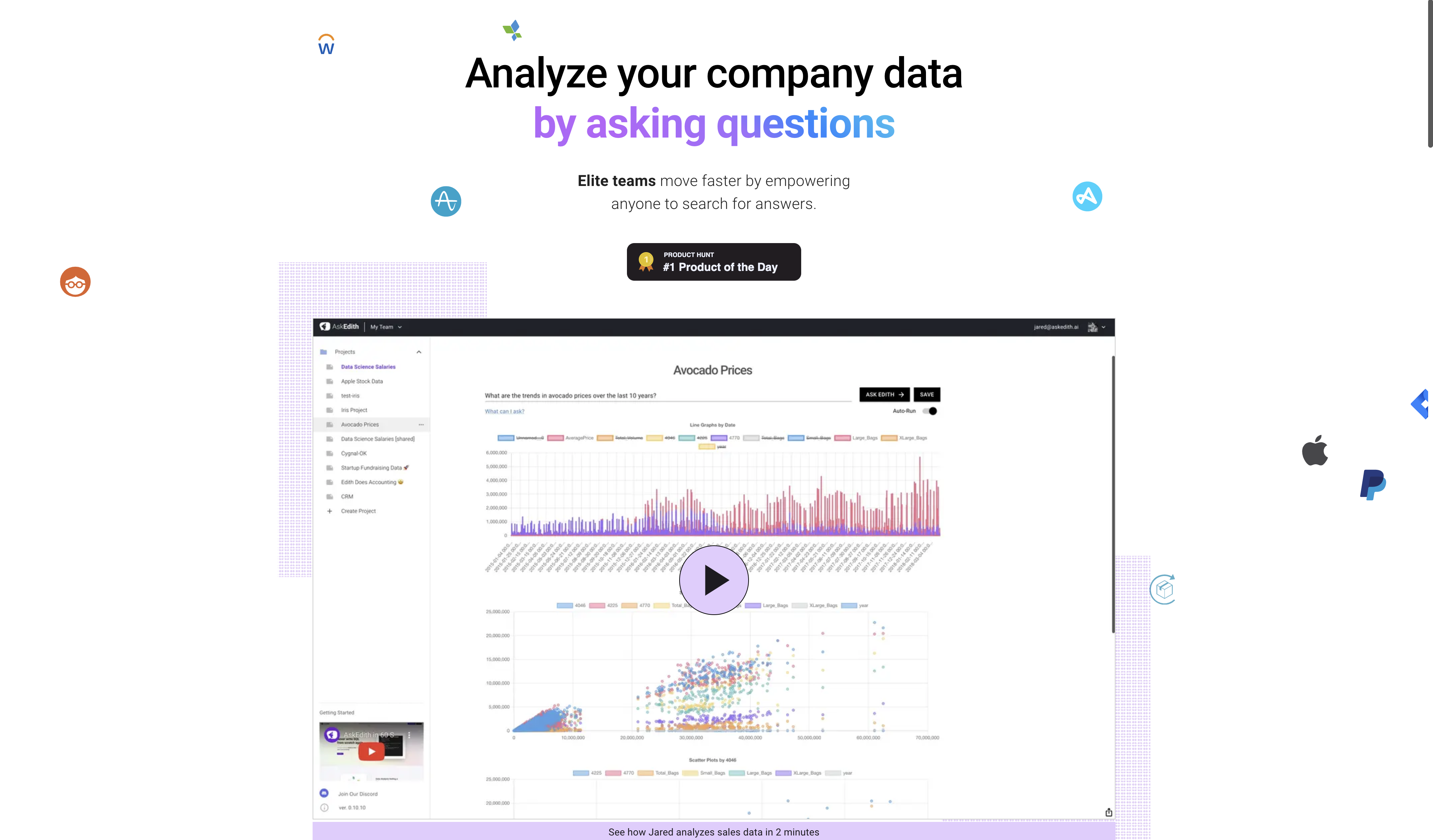 AskEdith - A platform for data assistant