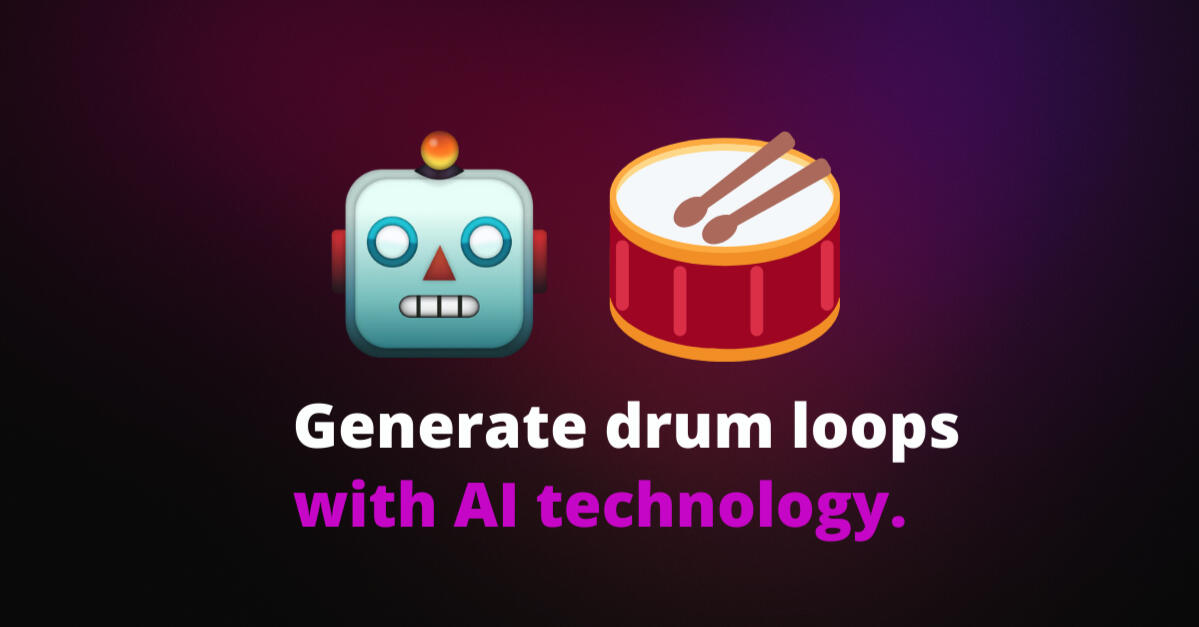 Drumloop AI - генератор петли барабана