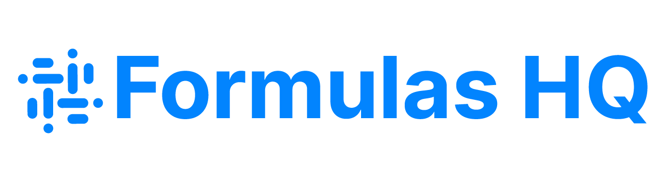 Formulas HQ - A tool to generate formulas for various applications and scripts