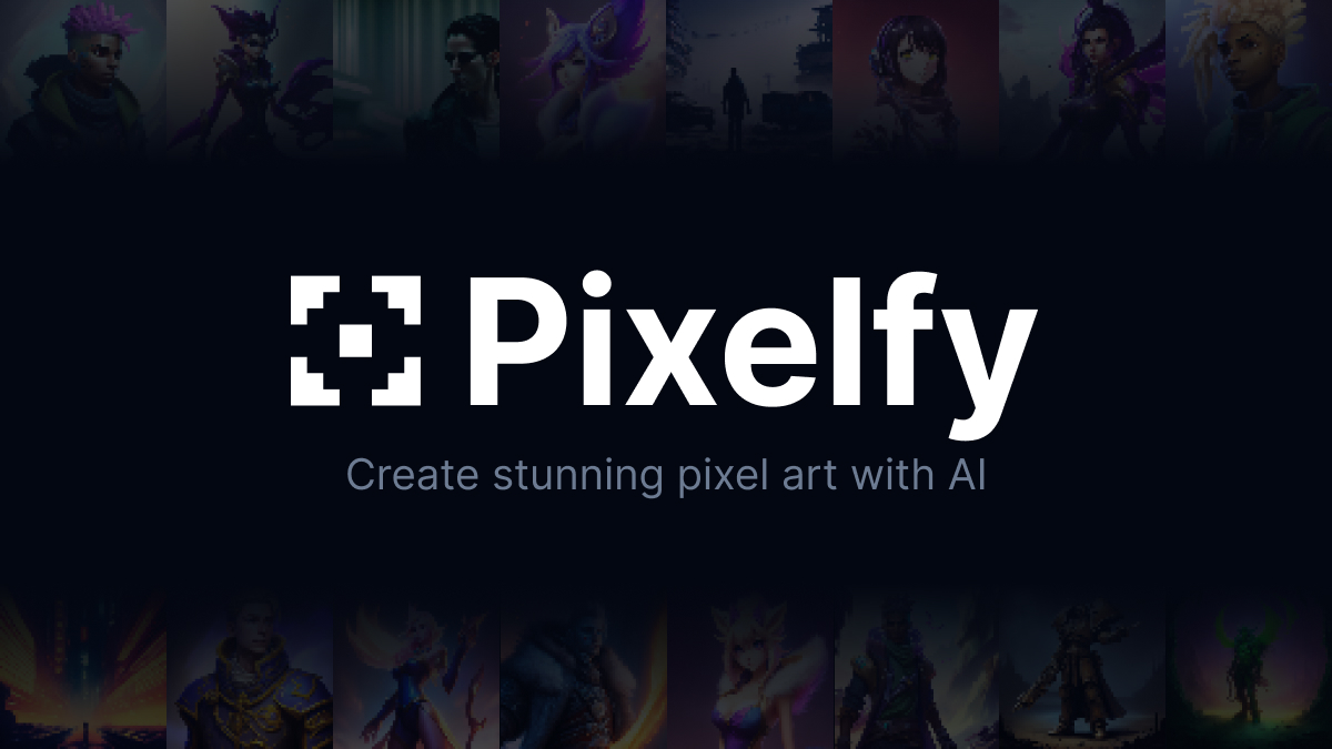 Pixelfy - инструмент для создания пиксельного искусства