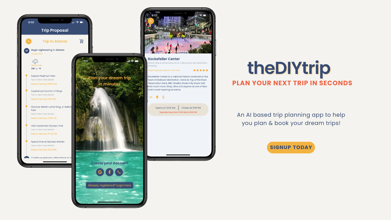 theDIYtrip - Plan your dream trip in seconds