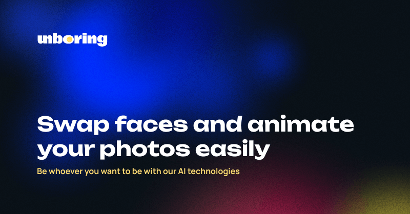 Unboring.ai - платформа для редактирования фотографий и видео в Интернете