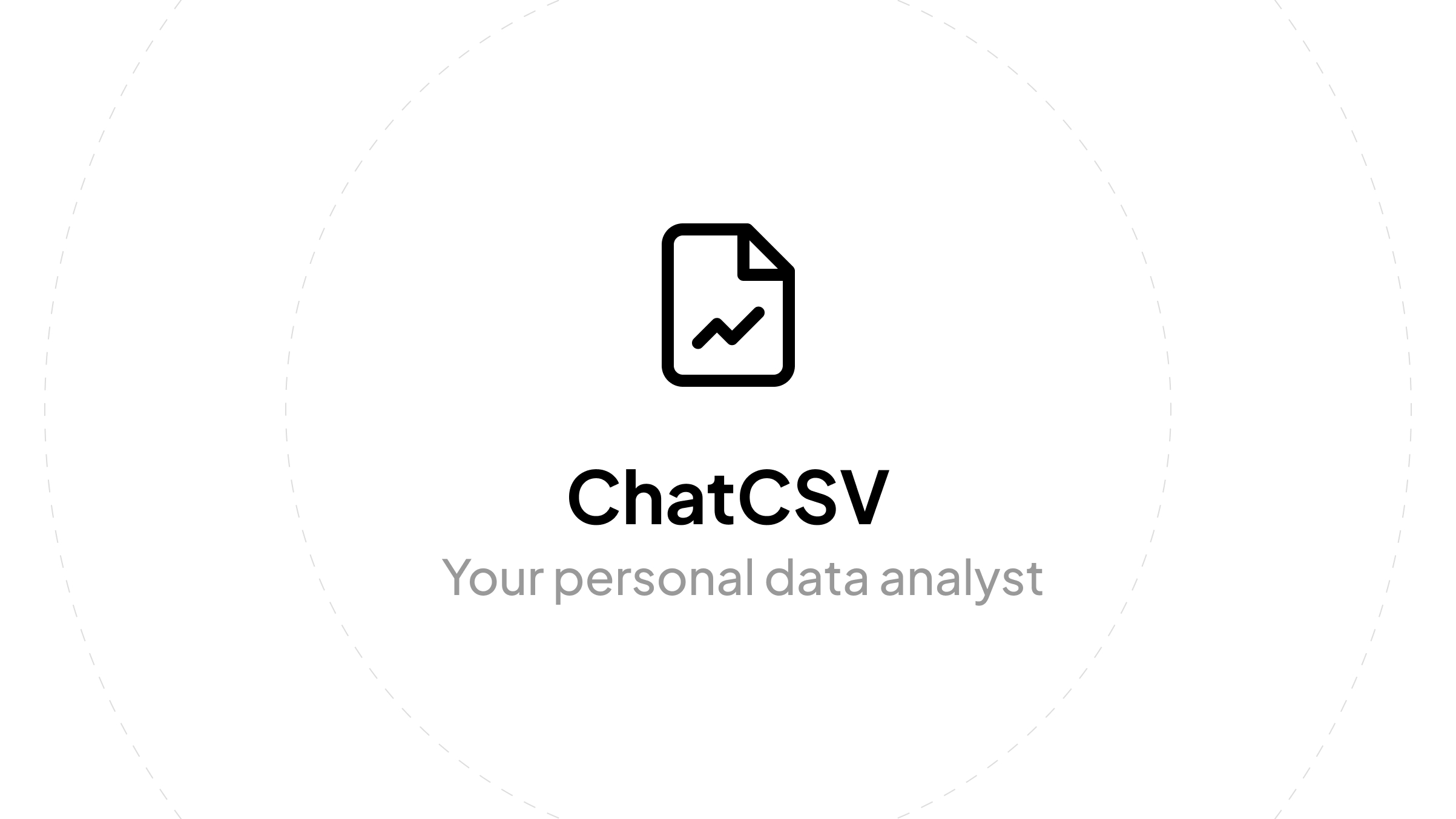 ChatCSV - An assistant that helps users analyze CSV files and ask questions